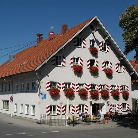 Gasthaus Zur Post Waal Exteriör bild