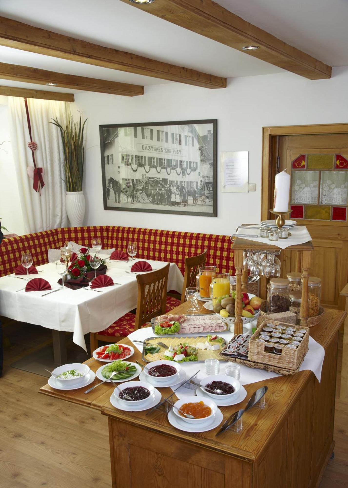 Gasthaus Zur Post Waal Exteriör bild